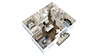 2 Bed 2 Bath C